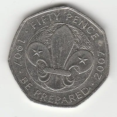 Scouts  FIFTY PENCE 2007 • £1.25