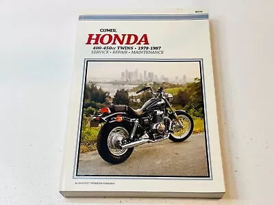 Honda Service Repair Manual CB400 CB400T CB400A CM400E CB450T Nighthawk 450 CMX • $39.99