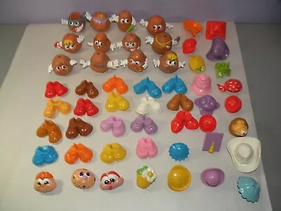 Large Lot Vintage Mr. Potato Head Spud Kids Figures Hasbro Playskool 1980's • $62.89