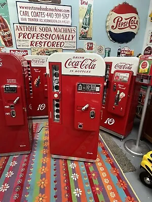 Beautiful Restored 1950s Coke Coca Cola Machine Vendo 81 44 39 72 56 USA • $15995