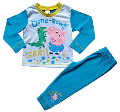 £7.99 • Buy Boys George Pig Pyjamas. Ages 18 Months To 5 Years