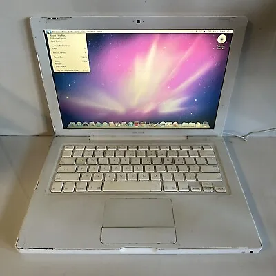 Apple MacBook A1181 13” Laptop Intel Core 2 Duo 2GHz 1GB RAM 80GB HDD • $29