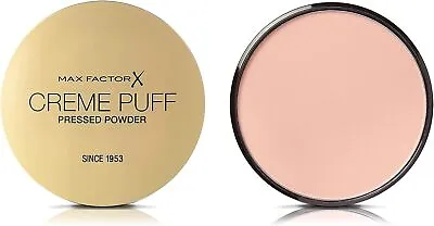 £5.54 • Buy Max Factor Creme Puff Pressed Foundation LightandGay Number G, 85 Light 'n' Gay