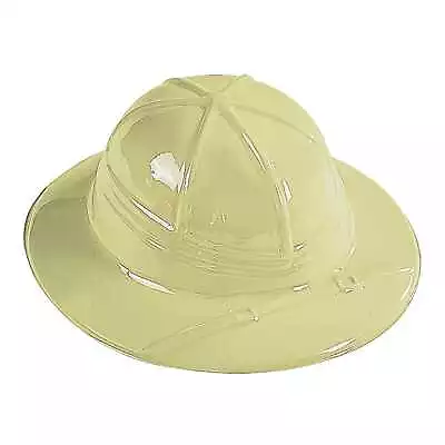 Safari Jungle Dinosaur Explorer Party Supplies 1 Childs Plastic Hat 50cm • $2.99