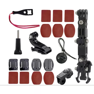 $10.95 • Buy Helmet Mount Helmet Chin Mount Holder For Gopro Hero 8/7/6/5/4 Action Camera