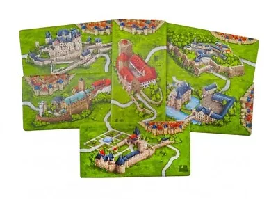 CARCASSONNE Castles In Germany Mini Expansion Board Game (Burgen In Deutschland) • $32.50