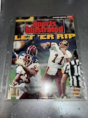 Sports Illustrated Magazine February 31992 Mark Rypien Super Bowl XXVI • $3.50