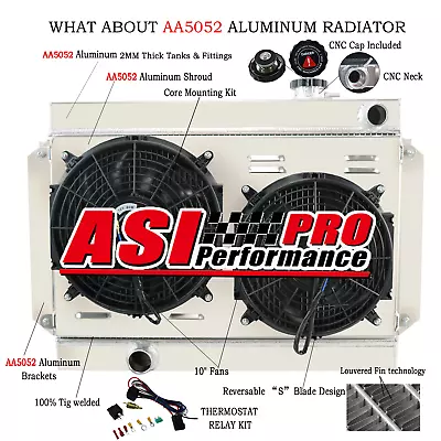 3-ROW Radiator+Shroud Fan+Relay For Holden LC LJ LH LX Torana 253 308 V8 MT ASI! • $248.64