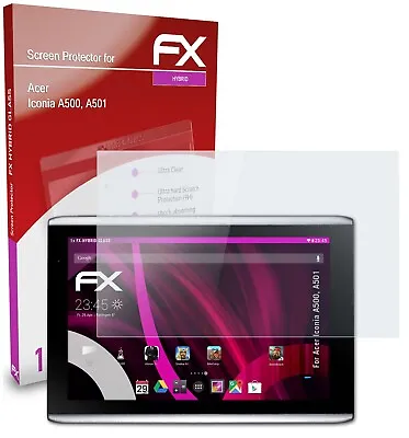 AtFoliX Glass Protector For Acer Iconia A500 A501 9H Hybrid-Glass • £15.29