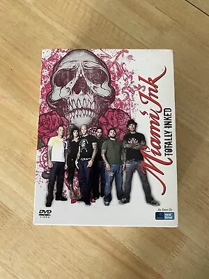 £18 • Buy Miami Ink Totally Inked COMPLETE SERIES SEASONS 1-5 (UK RELEASE) 20 DISC DVD 