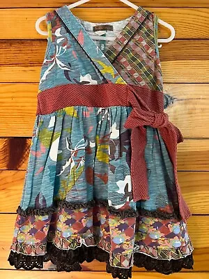 Matilda Jane Adriana Wrap Dress Girls You & Me Size 2 • $34.99