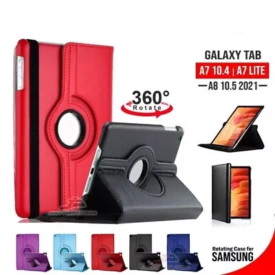£5.50 • Buy For Samsung Galaxy Tab A8 10.5  X200 A7 Lite 8.7 Tablet Leather Stand Case Cover