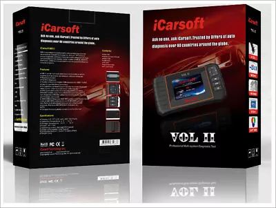 ICarsoft VOL II Fits VOLVO & SAAB OBD2 Code Reset Diagnostic Scanner Tool • $228.27