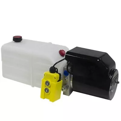 Flowfit 12V DC Single Acting Hydraulic Power Pack 8L Tank ZZ003834 • £254.80