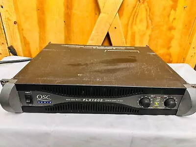 QSC PLX1602 Two Channel 1600 Watt Power Amplifier - Tested & Working • $299.99