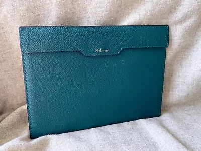 Mulberry Bayswater Tote (New Style) Ocean Green Small Clutch/Pouch Calf Leather • £200