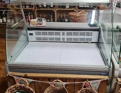 Commercial Display Fridge (1m) Glass Chiller Serve Over Counter Just Serviced • £400