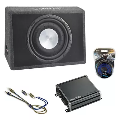 Mazda B Series Regular Cab 86-09 Harmony Single 12  Loaded Sub Box CXA400.1 Amp • $240.99