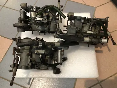 Mercedes 190SL W121 Solex PHH 44 Carburetors Set Of 3 Matched Set • $3350