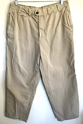 Ermenegilda Zegna - Men’s Vintage Khaki Pants - Bergdorf Goldman - Size 36x29 • $24.99