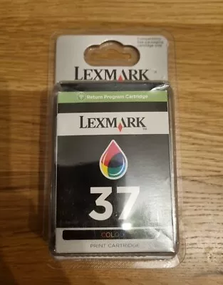 Lexmark 37 Genuine Colour Ink Cartridge (X3630/50 X4630/50 X5630/50 X6650) • £10