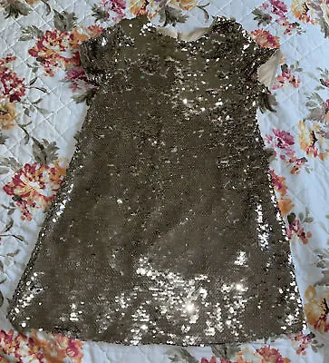 $14.99 • Buy Zara Kids Sequin Short Sleeve Dress Size 6