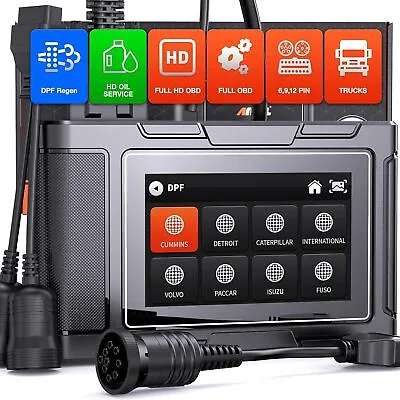 Ancel HD3300 Heavy Duty Truck Scanner All Systems Diagnostic Tool DPF Oil Reset • $374.99