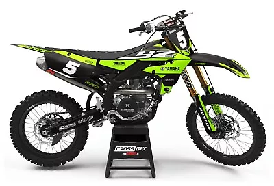 YAMAHA Complete Dirt Bike Graphics Kit For YZ YZF 50 65 85 125 250 450 Fluo • $209