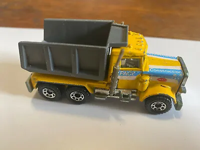 Matchbox Peterbilt Pace Dump Truck Diecast 1981 • $15
