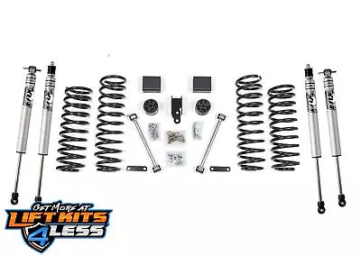 Zone 3  Full Suspension Lift Kit W/Fox 2.0 Shocks For 07-2018 Jeep Wrangler JKU • $822.53