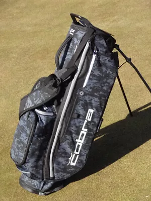 Cobra 2024 Ultralite Pro Stand Bag Black Camo NEW 1553 • $154.99