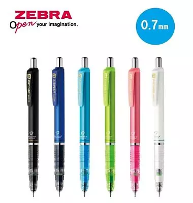 Zebra DelGuard 0.7mm Mechanical Pencil 6 Body Color Select • $11.75