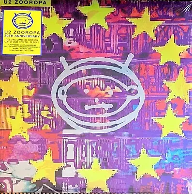 U2 - Zooropa - Transparent Yellow Vinyl - 2-lp Set   New Sealed   • $57.98