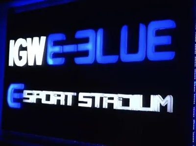 Gaming E-Blue LED Display • $75