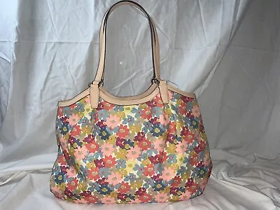 Coach Floral Multi Color Purse • $125