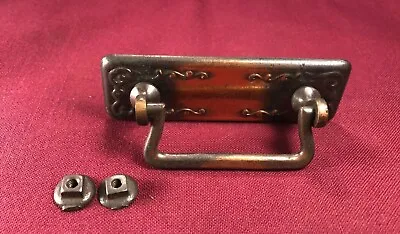 Vintage / Antique Copper Flash Drawer Pull Rare Style Furniture Mission Hardware • $17.95