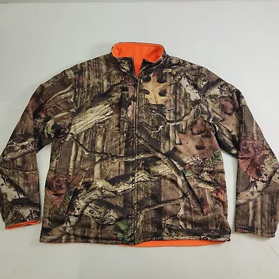 Redhead Mossy Oak Reversible Hunting Jacket Break Up Infinity Camo Insulated Med • $35.95