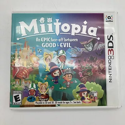 CIB Miitopia (Nintendo 3DS 2017) Complete • $25
