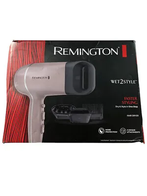 Remington Wet2Style Dry & Style In 1 Step Hair Dryer Heat • $12.99