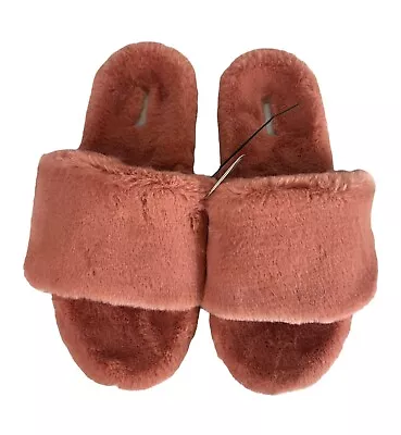 NEW Vionic Faux Fur Adjustable Dream Supportive Women’s Slippers • $37.95