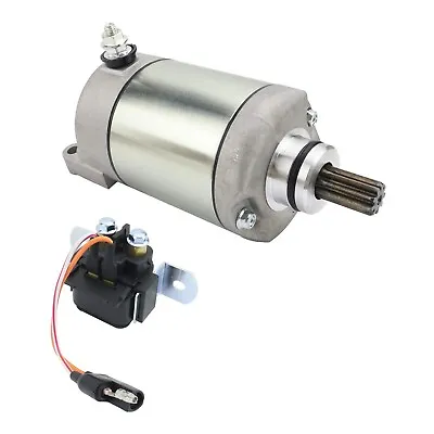 Starter Motor Replacement For Polaris Predator 500 2003-2006 18647 With Relay • $52.98