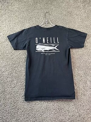 ONeill Shirt Mens Small Black Wite Mahi Mahi Cotton Short Sleeve Casual * • $17.99