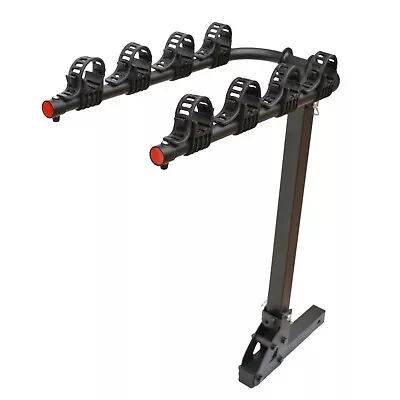 4 Bicycle Carrier Car Rear Bike Rack 2  Towbar Hitch Mount Steel Foldable • $93.90