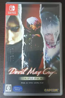 Nintendo Switch Devil May Cry Triple Edition Pack CAPCOM Used Japanese Edition • $61.02