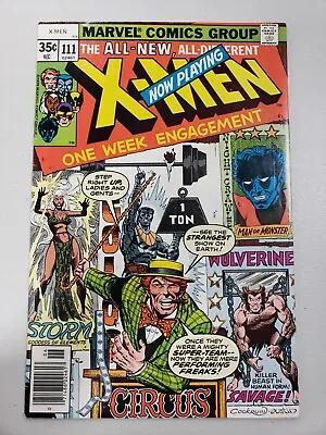 X-Men #111 - 1978 -  Mindgames!  - Bronze Age Claremont • $45
