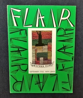 $157.45 • Buy 1950 Flair/Fleur Cowles  Booksyork Feature Lewis Fore/Sole Steinberg/Rene Gruaud