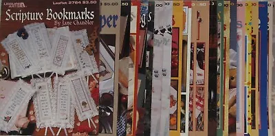 LEISURE ARTS Cross Stitch Patterns Leaflets And Booklets ~YOU PICK~ #6 • $24