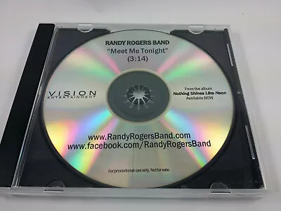 $6.69 • Buy Randy Rogers Band – Meet Me Tonight - CD Single - Radio Promo