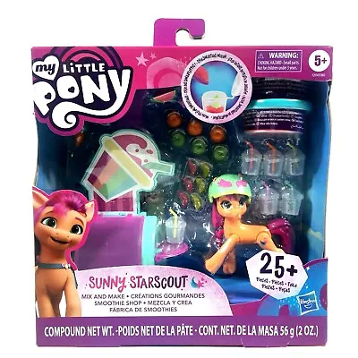 My Little Pony A New Generation Sunny Star Scout Mix And Make Smoothie Shop  • $18.65