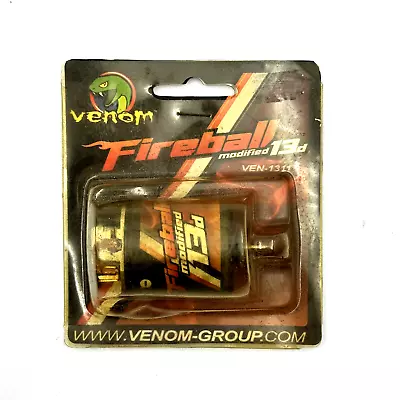 Venom Fireball 13T Modified 540 Brushed Motor Rare Vintage 80's 1311 OZRC ML 141 • $48.27